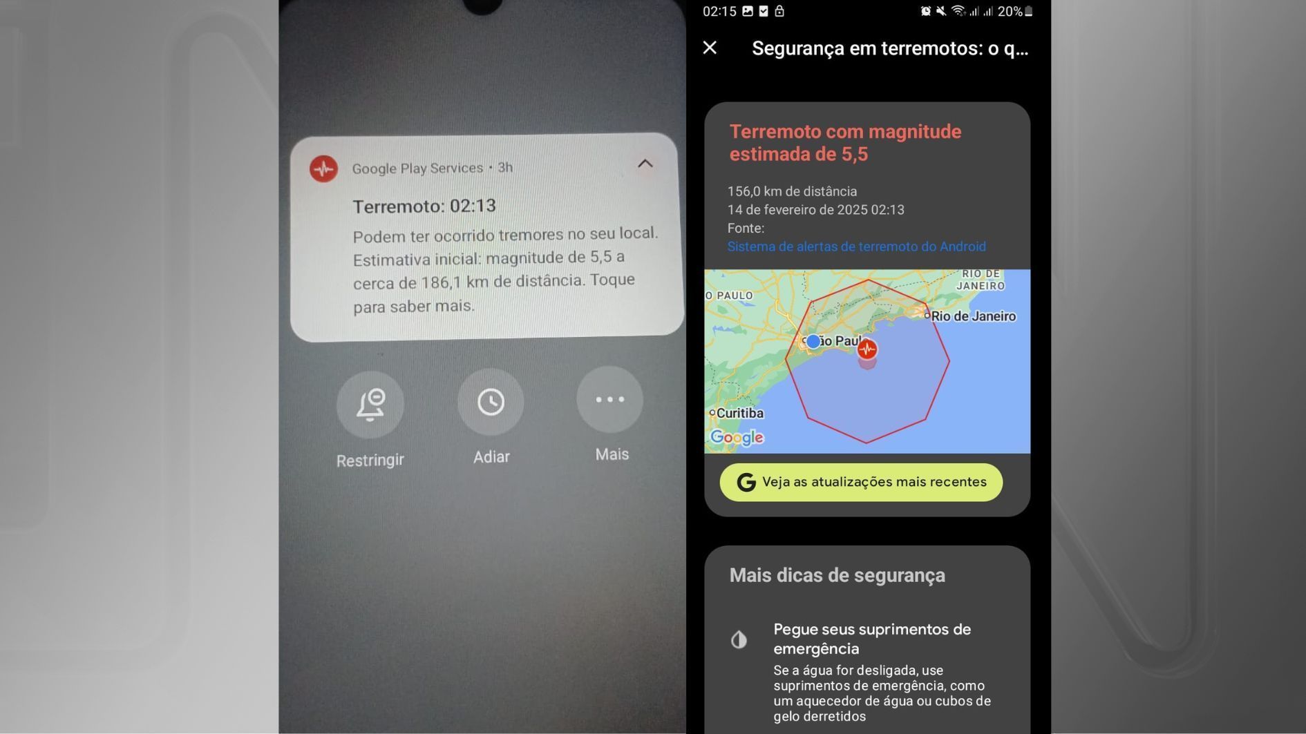 TERREMOTO SP