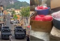 Polícia Militar realiza operação contra o tráfico na zona sul do Rio