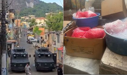 Polícia Militar realiza operação contra o tráfico na zona sul do Rio