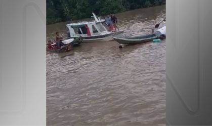 Bebê desaparece em rio após colisão de barcos no Marajó (PA)