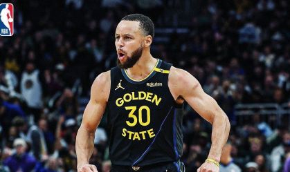 Curry atinge feito de LeBron e Jordan em vitória dos Warriors sobre Bucks