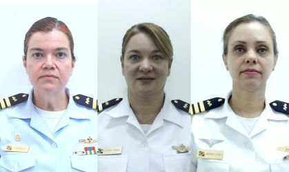 Marinha promove médica morta no RJ e outras 3 mulheres a contra-almirantes