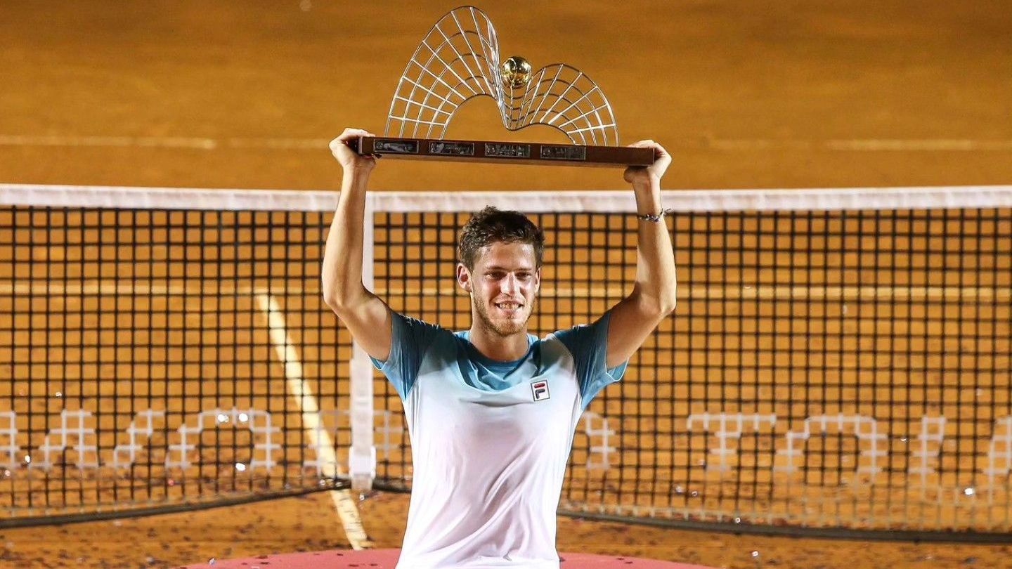 Diego Schwartzman foi campeão do Rio Open de 2018
