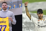 Neymar ou Doncic: qual anúncio oficial movimentou mais as redes?