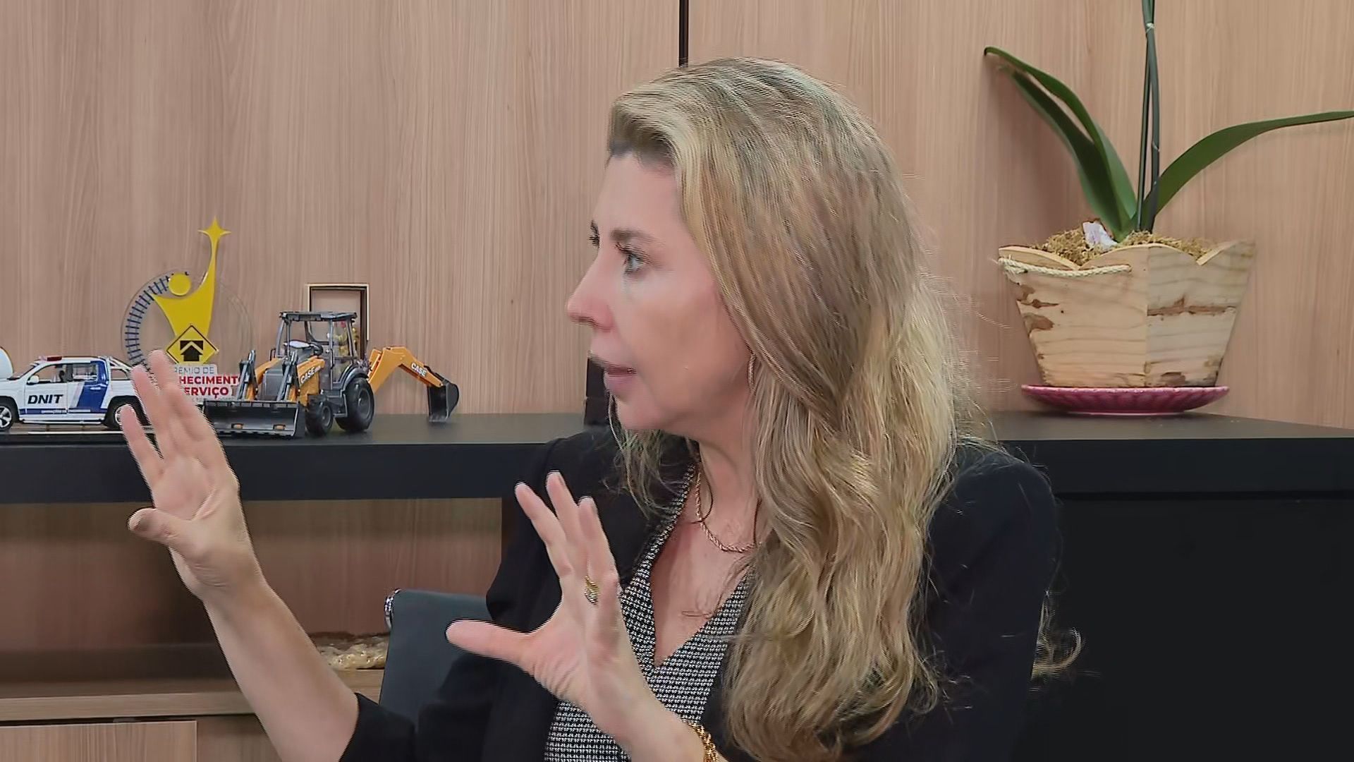 Secretária de Transporte Rodoviário, Viviane Esse, em entrevista ao CNN Money