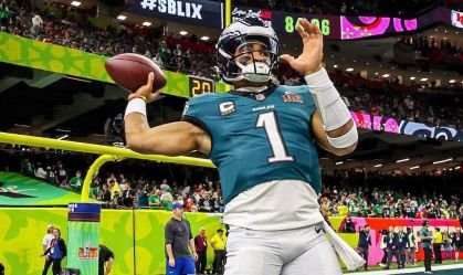 Eagles no Caesar Superdome, no Super Bowl LIX