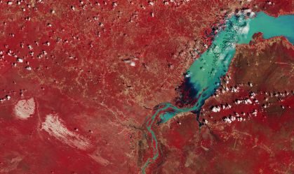 Como é o rio São Francisco visto do espaço? Veja imagem divulgada pela ESA