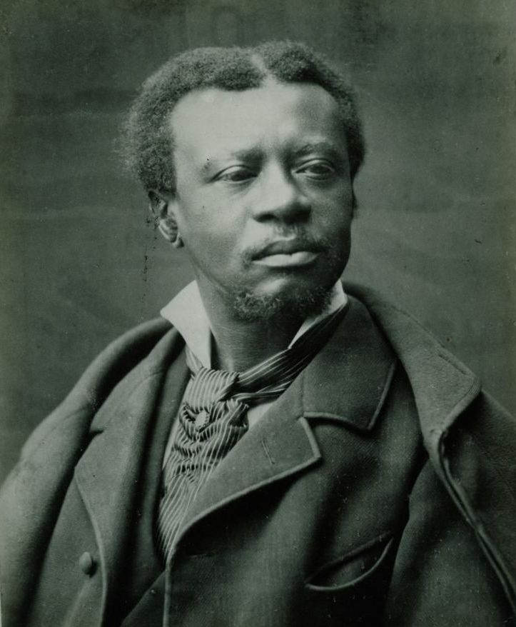 Um retrato do compositor Edmond Dédé • Domínio Público
