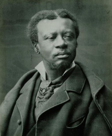 Um retrato do compositor Edmond Dédé • Domínio Público