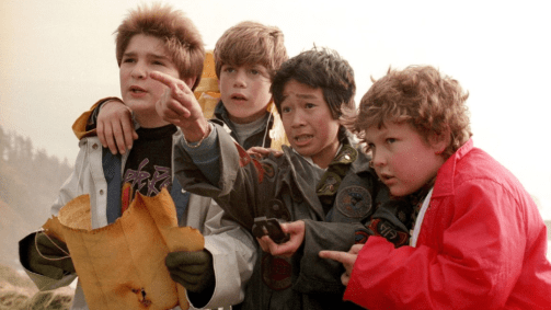 Elenco infantil de Os "Goonies"