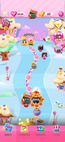 Everton Ribeiro é mestre no Candy Crush 2 • Reprodução/X/Marilia Nery