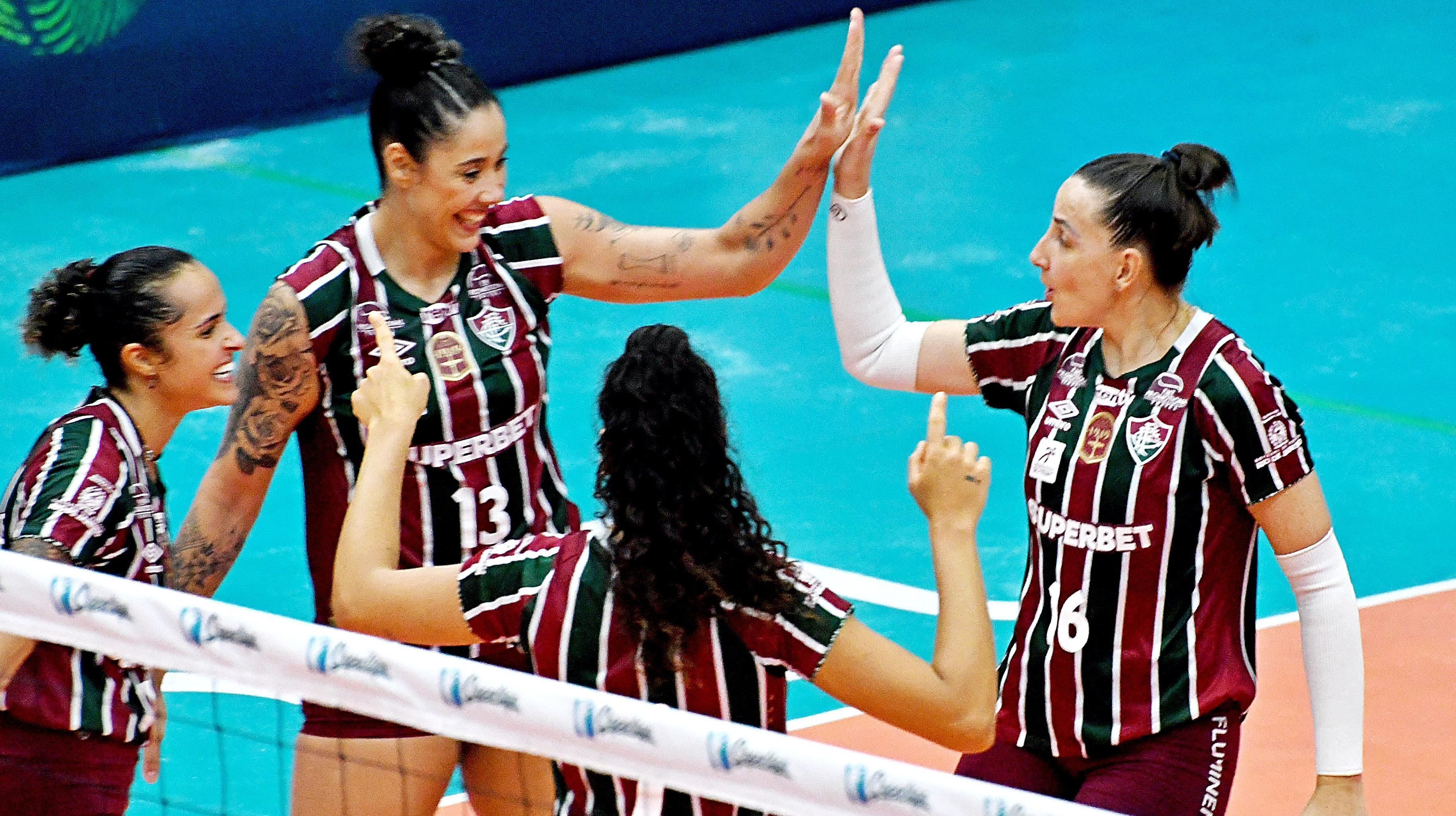 Fluminense no Ginásio Hebraica