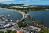 Concentração de cocaína em lagoa de SC está entre maiores do mundo