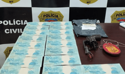 Polícia prende homem com notas falsas de R$ 100 no interior do MT