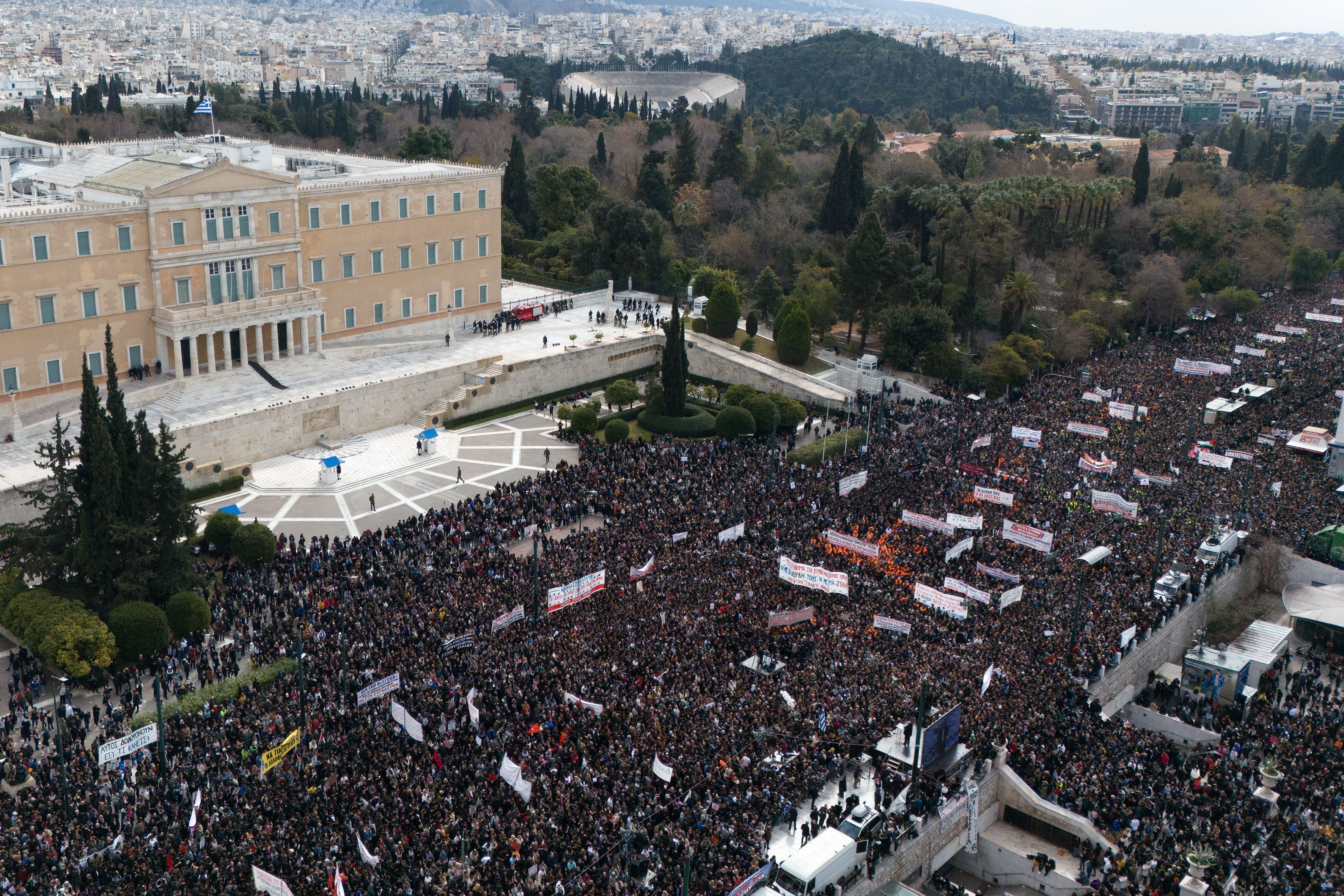 Protestos na Grécia