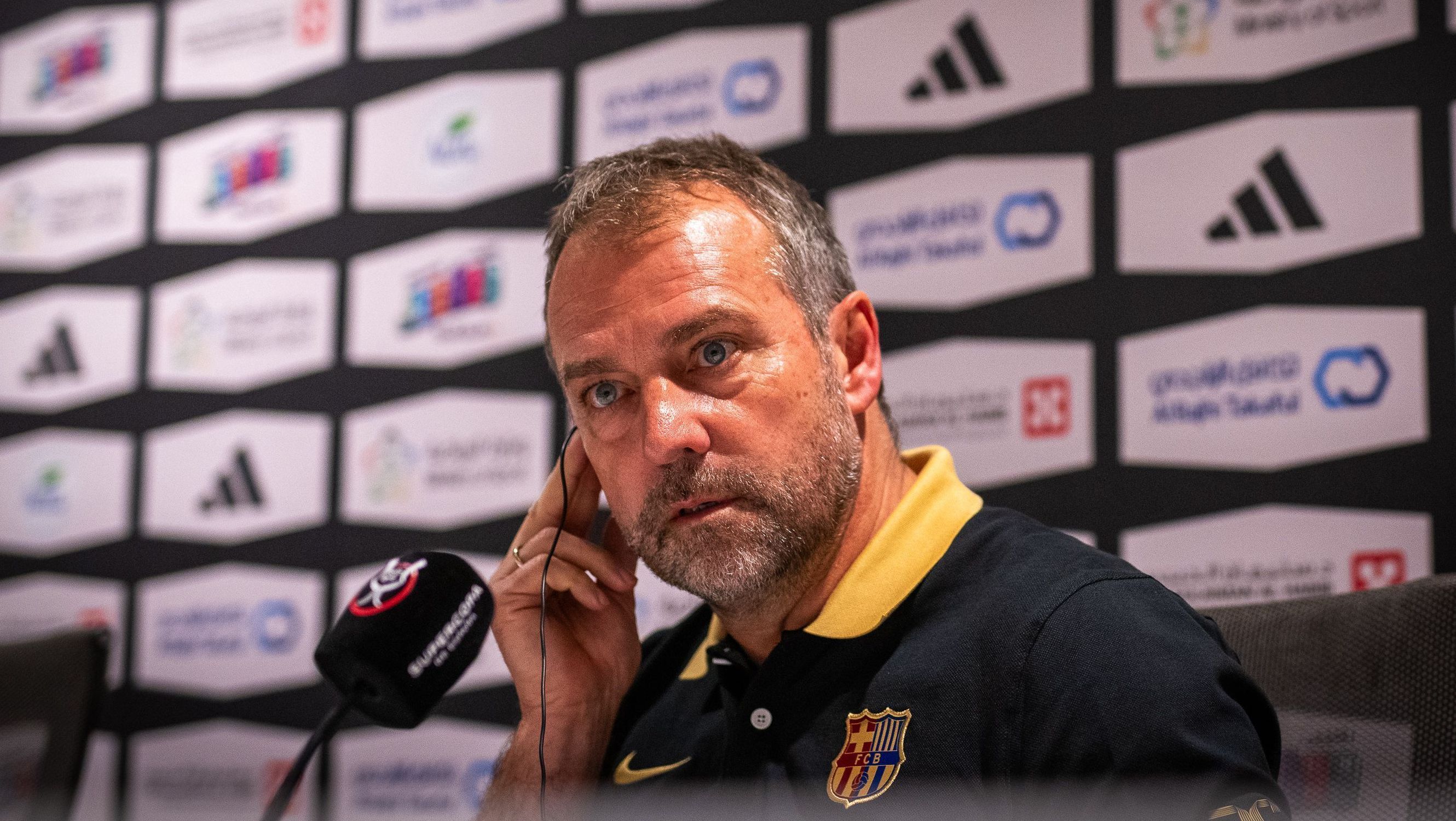 Hansi Flick, treinador do Barcelona
