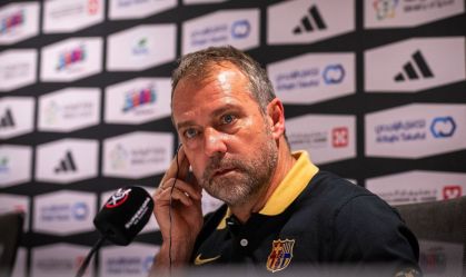 Hansi Flick, treinador do Barcelona