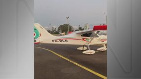 O turboélice monomotor que caiu no sul da Bahia