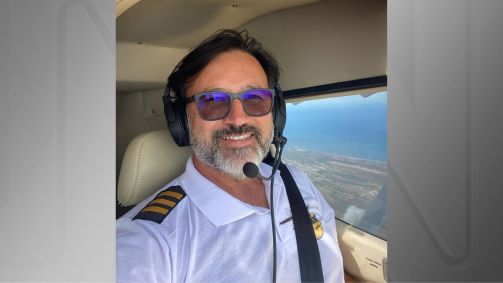 O empresário Mário Gontijo sobreviveu a um acidente aéreo no sul da Bahia