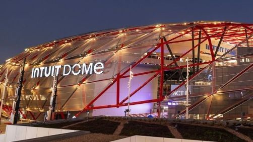 Intuit Dome, em Los Angeles, na Califórnia