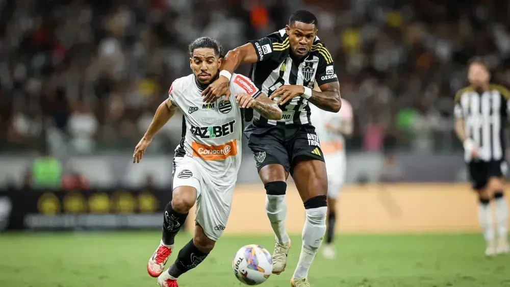 Júnior Santos fez 3 partidas pelo Galo