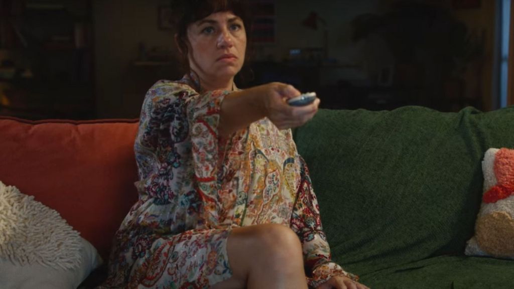 Karine Teles em "A Vilã das Nove"