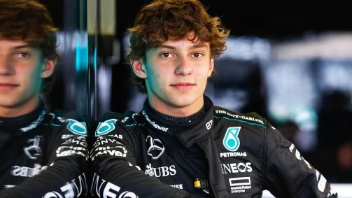 Kimi Antonelli, piloto da Mercedes
