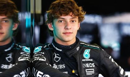 Kimi Antonelli, piloto da Mercedes