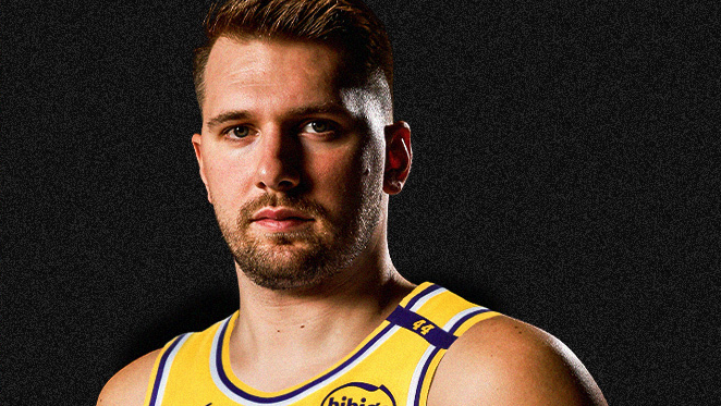 Luka Doncic, atleta dos Lakers