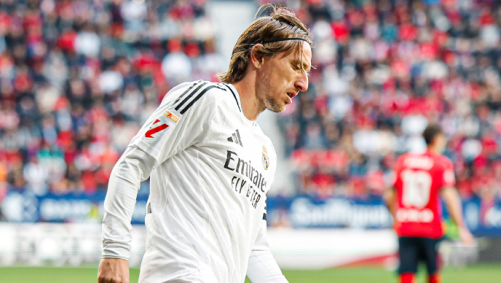 Luka Modric, em duelo contra o Real Madrid