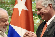 Presidente de Cuba parabeniza Lula e Gleisi pelos 45 anos do PT