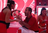 BBB 25: Mateus e Eva discutem durante festa
