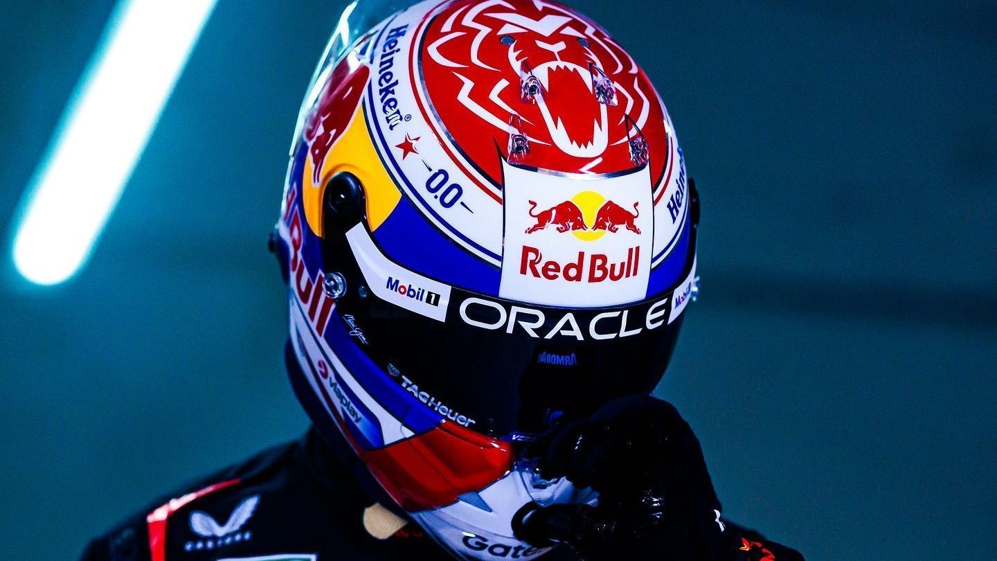 Verstappen divulga capacete que utilizará na atual temporada