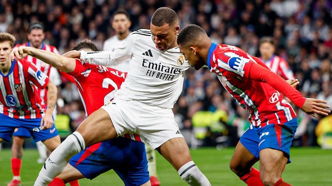 Mbappe ajuda a Real Madrid buscar empate contra o Atlético de Madrid por LaLiga