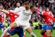 Mbappé marca, e Real Madrid arranca empate contra Atlético em LaLiga