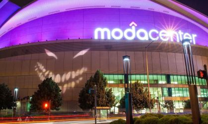 Moda Center, em Portland, no Oregon, nos Estados Unidos