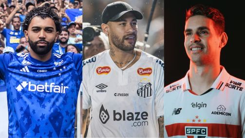 Gabigol, Neymar e Oscar são alguns craques que estão de casa nova