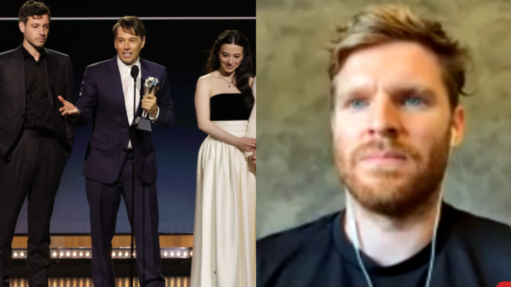Montagem com Critics Choice e Waldemar Dalenogare
