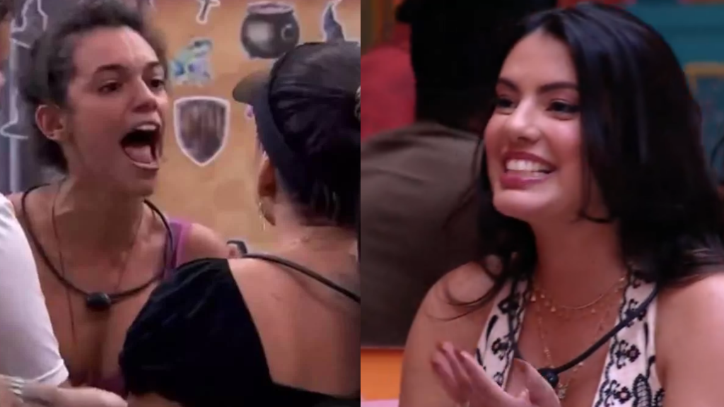 Montagem com Fernanda Bande no BBB25