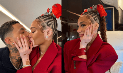 Winnie Harlow, modelo com vitiligo da Victoria's Secret, anuncia noivado