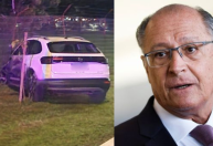 Motorista bate carro na cerca de residência da vice-presidência em Brasília