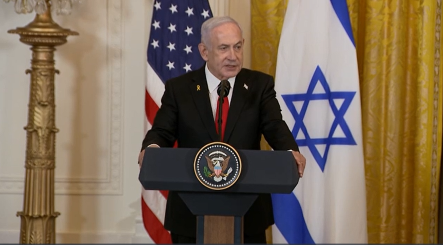 Netanyahu diz que acredita que Trump ajudará Israel a atingir todos os seus objetivos de guerra • POOL