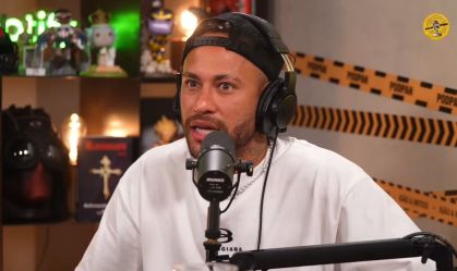 Neymar durante entrevista no Podpah
