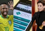 Neymar e Fernanda Torres são exemplos em campanha contra golpe do Pix em SC