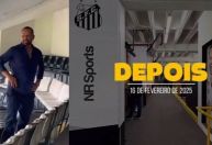 Neymar pai mostra mudanças que fez na Vila Belmiro; veja vídeo da reforma