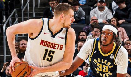 NBA: Jokic bate recorde pessoal em vitória dos Nuggets sobre os Pacers