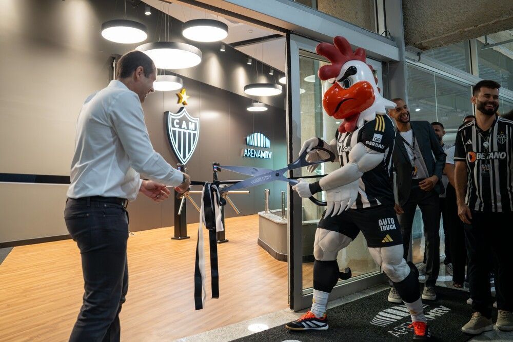 Nova sede do Atlético na Arena MRV