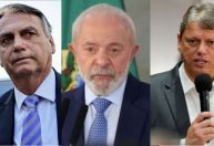 CNT: Lula empata tecnicamente com Bolsonaro e Tarcísio em eventual 2º turno