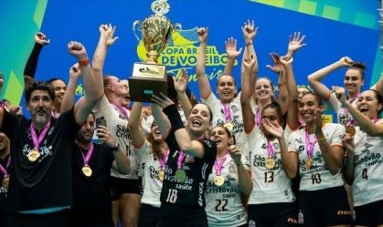 Copa Brasil de Vôlei Feminino: Osasco vence Bauru e conquista quarto título