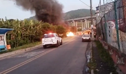 Guarulhos: moradores da ocupação Terra Prometida queimam pneus em protesto